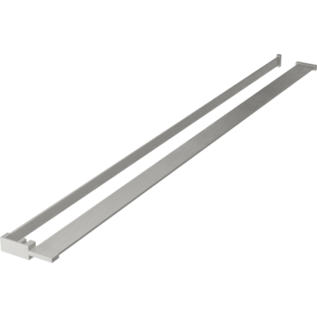 Mexen raft pentru peretele dușului cu bară pentru prosoape, nichel periat - 800-02-97