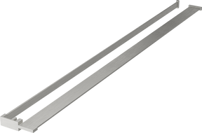 Mexen raft pentru peretele dușului cu bară pentru prosoape, nichel periat - 800-02-97