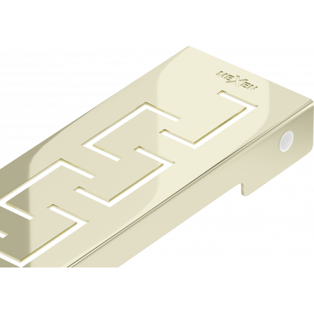 Mexen Flat M15 60 cm-es vonalmenti lefolyó takaróelem, arany - 1524060