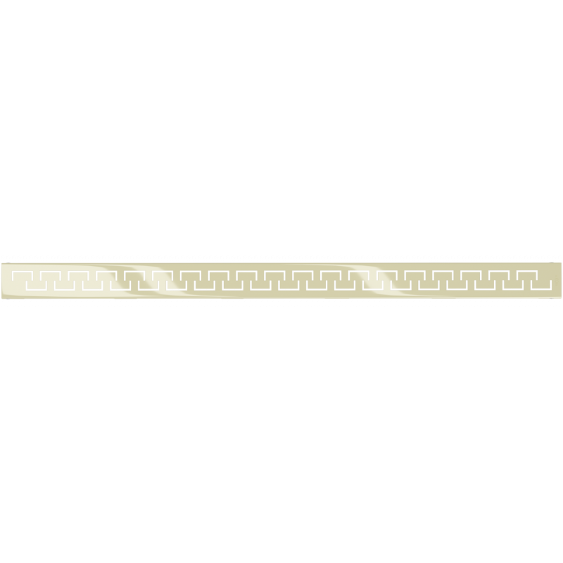 Mexen Flat M15 burkolat vonalmenti lefolyóhoz 80 cm, arany - 1524080