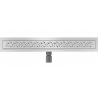 Mexen Flat M12 vonalmenti vízelvezető 50 cm, inox - 1021050-15