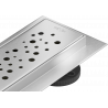 Mexen Flat M12 vonalmenti lefolyó 60 cm, inox - 1021060-15