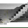 Mexen Kioto+ L perete de duș cu raft Walk-in 70 x 200 cm, model negru, auriu - 800-070-123-50-78