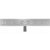 Mexen Flat M01 50 cm-es vonalelvezetés, inox - 1020050-15