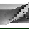 Mexen Kioto+ L perete de duș Walk-in 120 x 200 cm, model negru, gun metal - 800-120-123-95-77