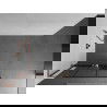 Mexen Kioto+ L Walk-in zuhanyfal polccal 110 x 200 cm, fekete minta, rózsaarany - 800-110-123-60-77