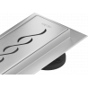 Mexen Flat M18 sifon de duș liniar 80 cm, inox - 1023080-15