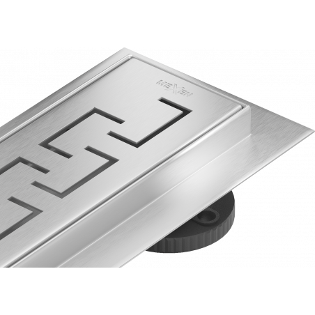 Mexen Flat M15 vonalmenti lefolyó 50 cm, inox - 1024050-15