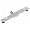 Mexen Flat M08 vonalmenti lefolyó, 70 cm, inox - 1025070-15