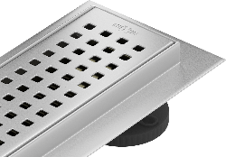 Mexen Flat M08 vonalelvezetés 80 cm, inox - 1025080-15