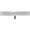 Mexen Flat M09 vonalmenti elfolyó 50 cm, inox - 1028050-15
