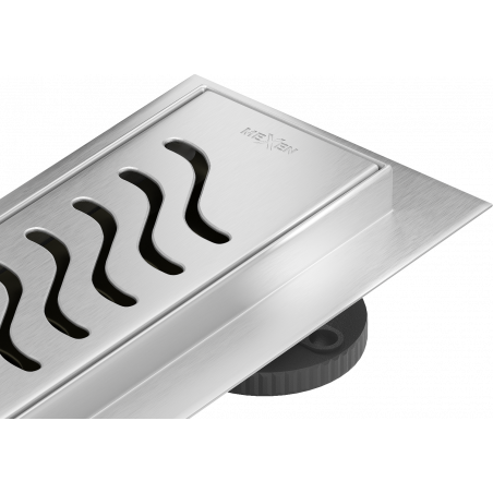 Mexen Flat M09 vonalmenti lefolyó 60 cm, inox - 1028060-15