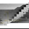 Mexen Kioto+ L perete de duș cu raft Walk-in 90 x 200 cm, model alb, auriu - 800-090-123-50-97