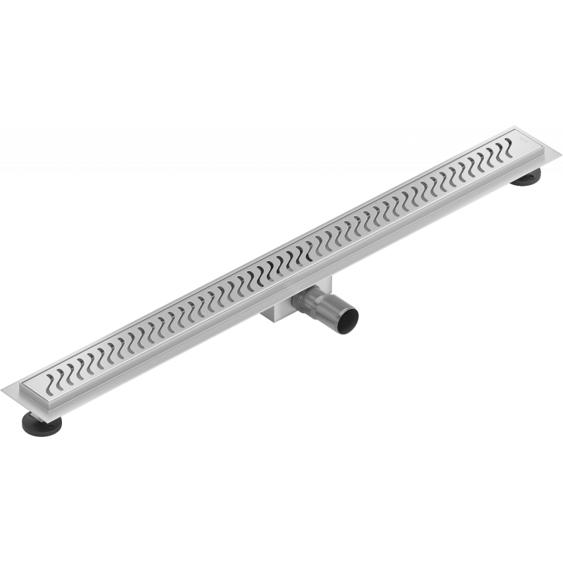 Mexen Flat M09 lineáris lefolyó 80 cm, inox - 1028080-15