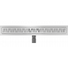 Mexen Flat M22 lineáris lefolyó 60 cm, inox - 1029060-15