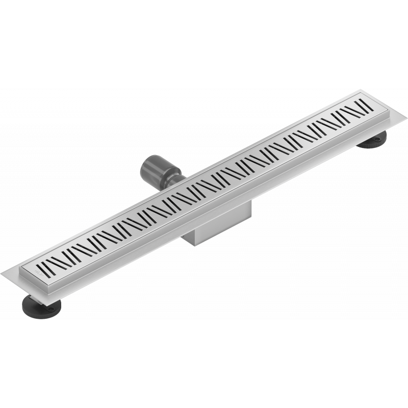 Mexen Flat M22 rigolă de scurgere 60 cm, inox - 1029060-15