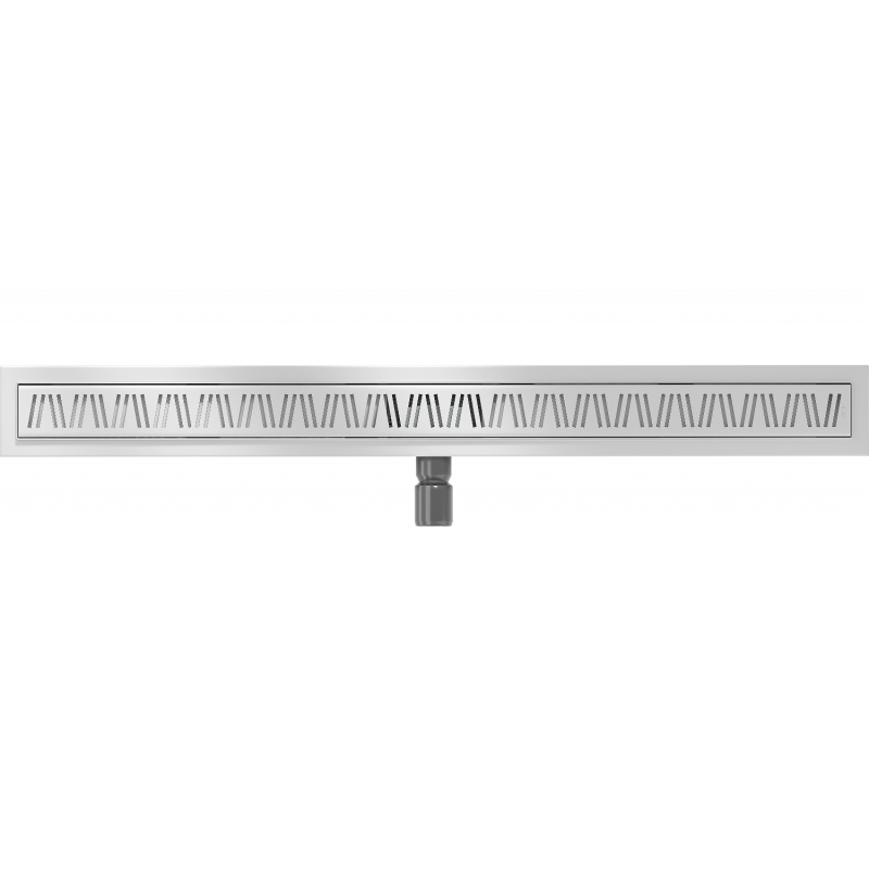 Mexen Flat M22 lineáris lefolyó 80 cm, inox - 1029080-15