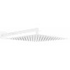 Mexen Slim duș cu efect de ploaie 30 x 30 cm cu braț de duș, alb - 79130112-20