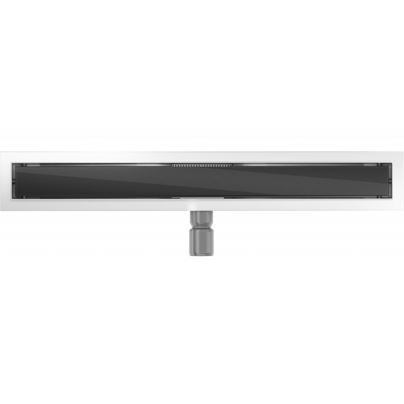 Mexen Flat MGB vonalmenti lefolyó 60 cm, fekete üveg - 1026060-15