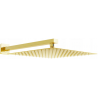 Mexen Slim pălărie de duș 30 x 30 cm cu braț de duș, auriu - 79130112-50