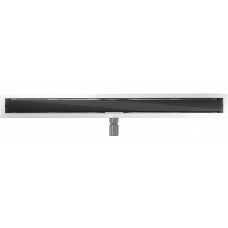 Mexen Flat MGB vonalmenti lefolyó 90 cm, fekete üveg - 1026090-15