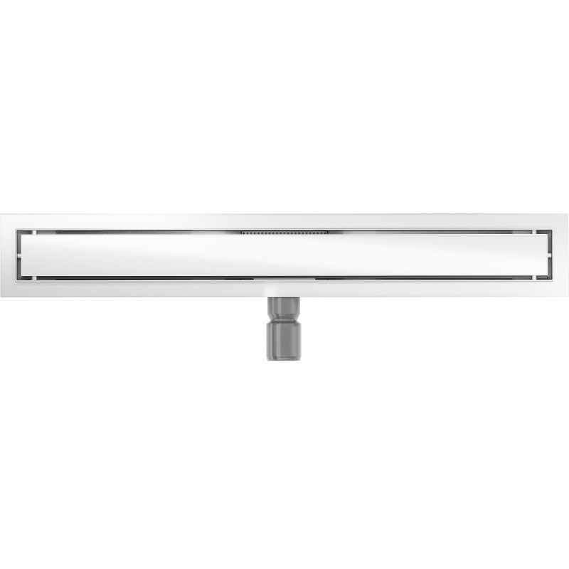 Mexen Flat MGW vonalmenti vízelvezető 50 cm, fehér üveg - 1027050-15