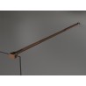 Mexen Kioto perete de duș Walk-in 130 x 200 cm, model alb 8 mm, aur roz - 800-130-101-60-85