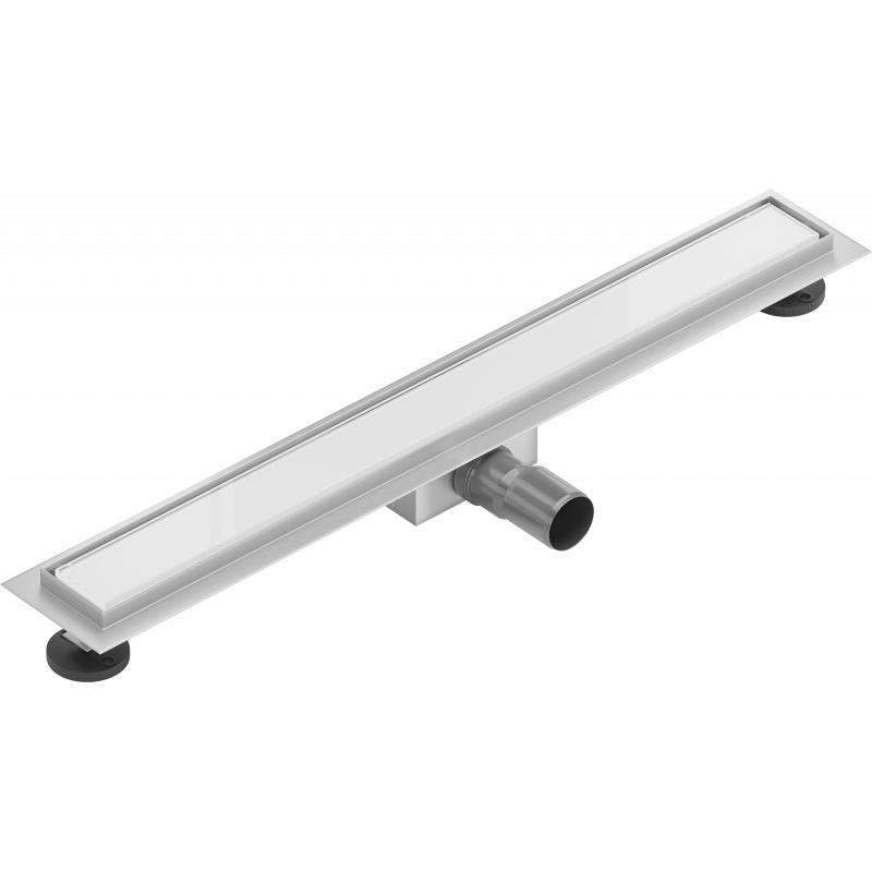 Mexen Flat MGW vonalmenti folyóka 70 cm, fehér üveg - 1027070-15