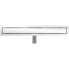 Mexen Flat MGW zuhanyfolyóka váza  70 cm, Fehér üveg - 1027070-15