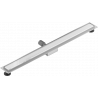 Mexen Flat MGW vonalmenti lefolyó 80 cm, fehér üveg - 1027080-15