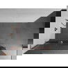 Mexen Kioto+ L panou de duş cu suport Walk-in 70 x 200 cm, transparent, aur roz - 800-070-123-60-09
