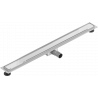 Mexen Flat MGW liniáris lefolyó 80 cm, fehér üveg - 1027080-15