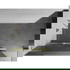 Mexen Kioto+ L perete duș cu raft Walk-in 80 x 200 cm, transparent, finisaj aurit - 800-080-123-55-09
