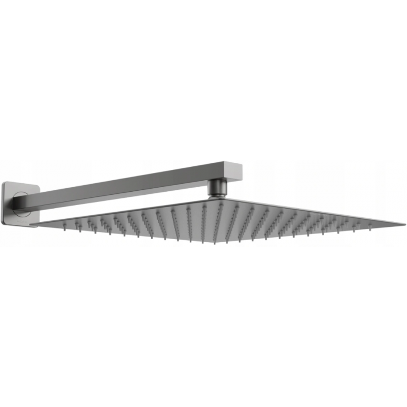 Mexen Slim duș de ploaie 25 x 25 cm cu braț de duș, grafit - 79125112-66