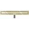 Mexen Flat M13 scurgere liniară 2 în 1 50 cm, Aurie - 1510050-15