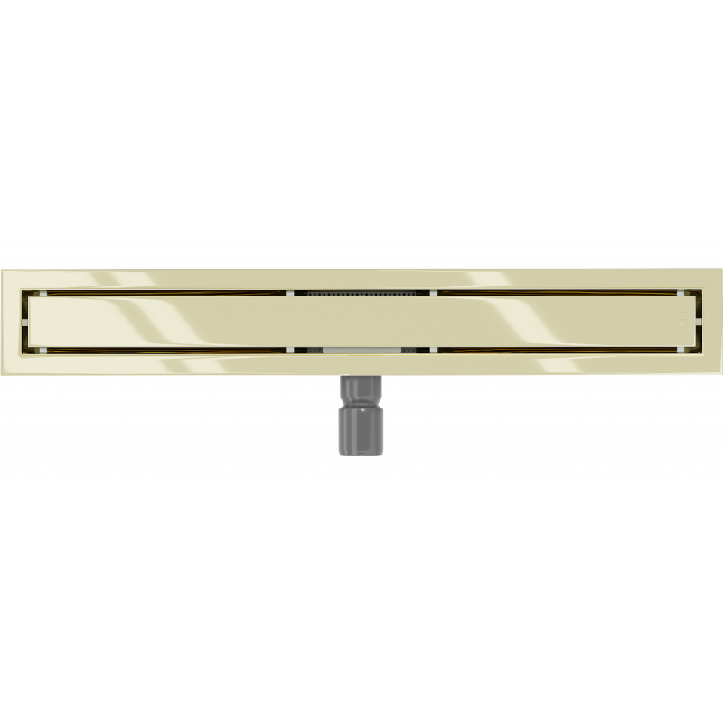 Mexen Flat M13 scurgere liniară 2în1 60 cm, aurie - 1510060-15