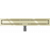 Mexen Flat M13 scurgere liniară 2 în 1 70 cm, Aurie - 1510070-15
