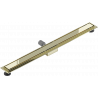 Mexen Flat M13 scurgere liniară 2 în 1 80 cm, Aurie - 1510080-15