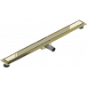 Mexen Flat M13 2 az 1-ben zuhanyfolyóka 80 cm, Arany - 1510080-15