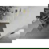 Mexen Kioto+ L perete de duș cu raft Walk-in 100 x 200 cm, model alb, aurie - 800-100-123-50-85