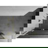 Mexen Kioto+ L panou de duş cu raft Walk-in 110 x 200 cm, model negru, aurie - 800-110-123-50-70