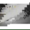 Mexen Kioto+ L perete de duș cu raft Walk-in 70 x 200 cm, model negru, aurie - 800-070-123-50-70