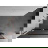 Mexen Kioto+ L peretele de duș cu raft Walk-in 110 x 200 cm, model negru, aur roz - 800-110-123-60-70