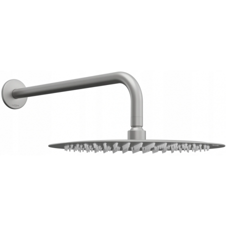 Mexen Slim 25 cm-es esőztető zuhanykaros fejzuhany, grafit - 79225211-66