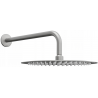 Mexen Slim 25 cm-es esőztető zuhanykarral, kefélt fegyverszürke - 79225211-66