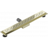 Mexen Flat M12 scurgere liniară 60 cm, Aurie - 1521060-15