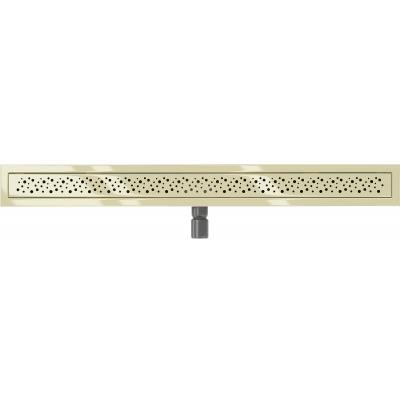 Mexen Flat M12 scurgere liniară 90 cm, auriu - 1521090-15