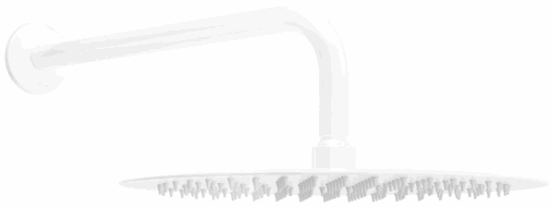 Mexen Slim 30 cm-es esőzuhany zuhanykarral, fehér - 79230211-20