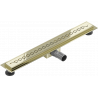 Mexen Flat M18 rigolă liniară 50 cm, auriu - 1523050-15