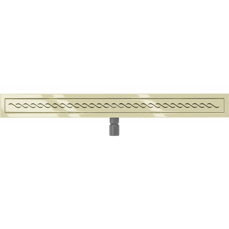 Mexen Flat M18 100 cm-es lineáris lefolyó, arany - 1523100-15